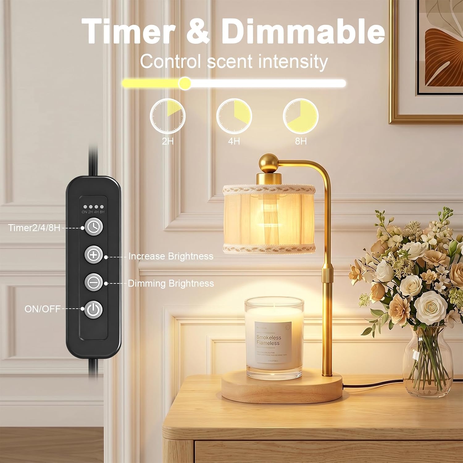 Bingyouth 23 cm Candle Warmer Lamp — photo 3 of 18