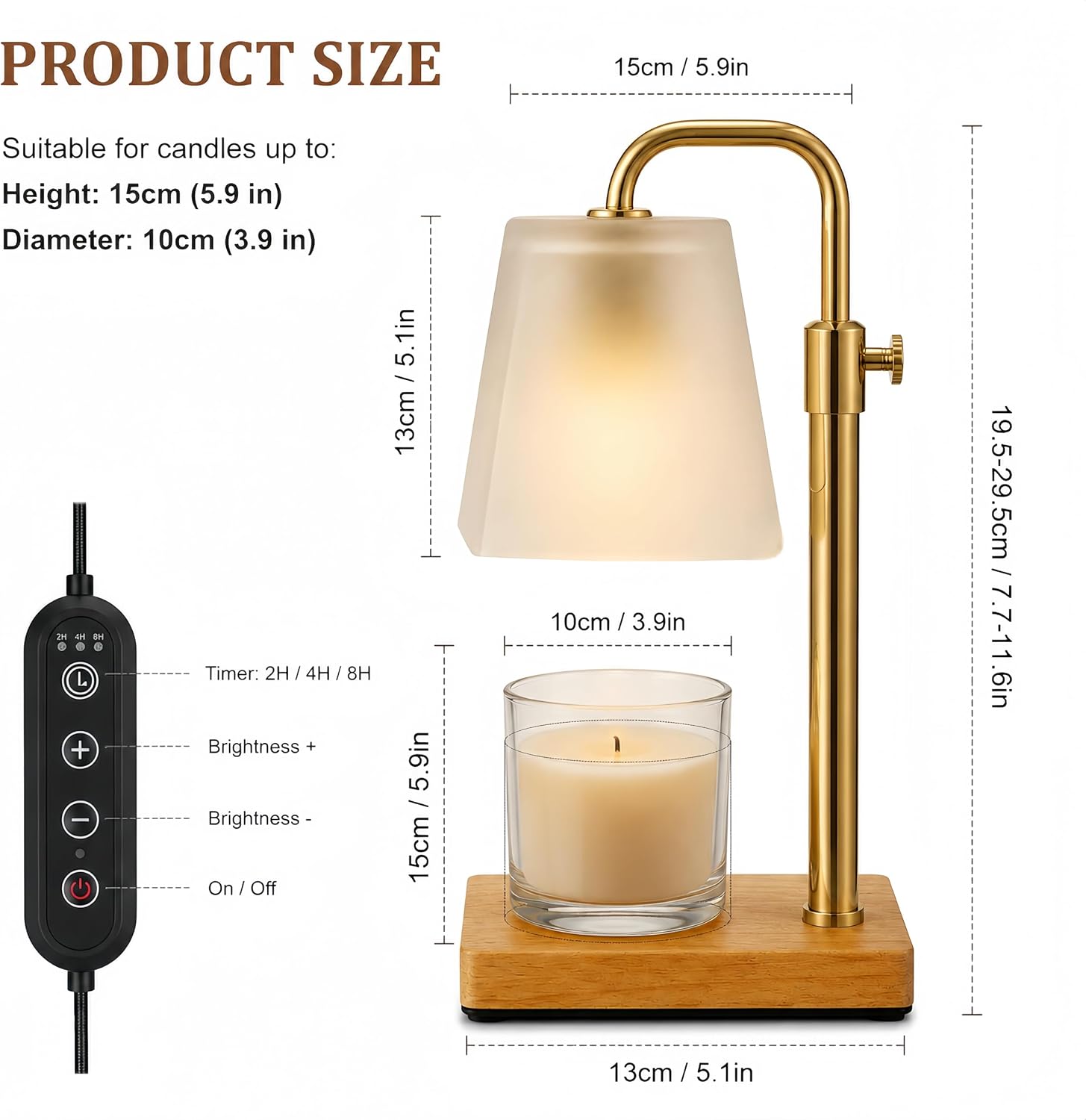 QUIGO White Candle Warmer Lamp — photo 2 of 16