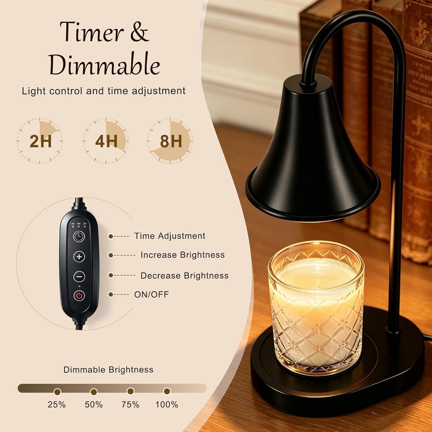 TELEEOC Black Candle Warmer Lamp — photo 2 of 17