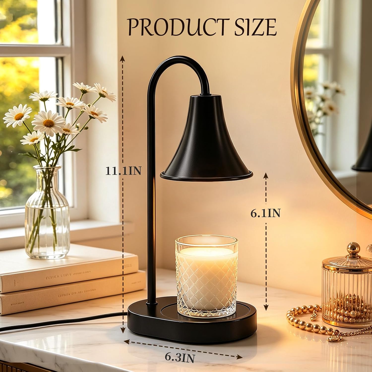 TELEEOC Black Candle Warmer Lamp — photo 4 of 17