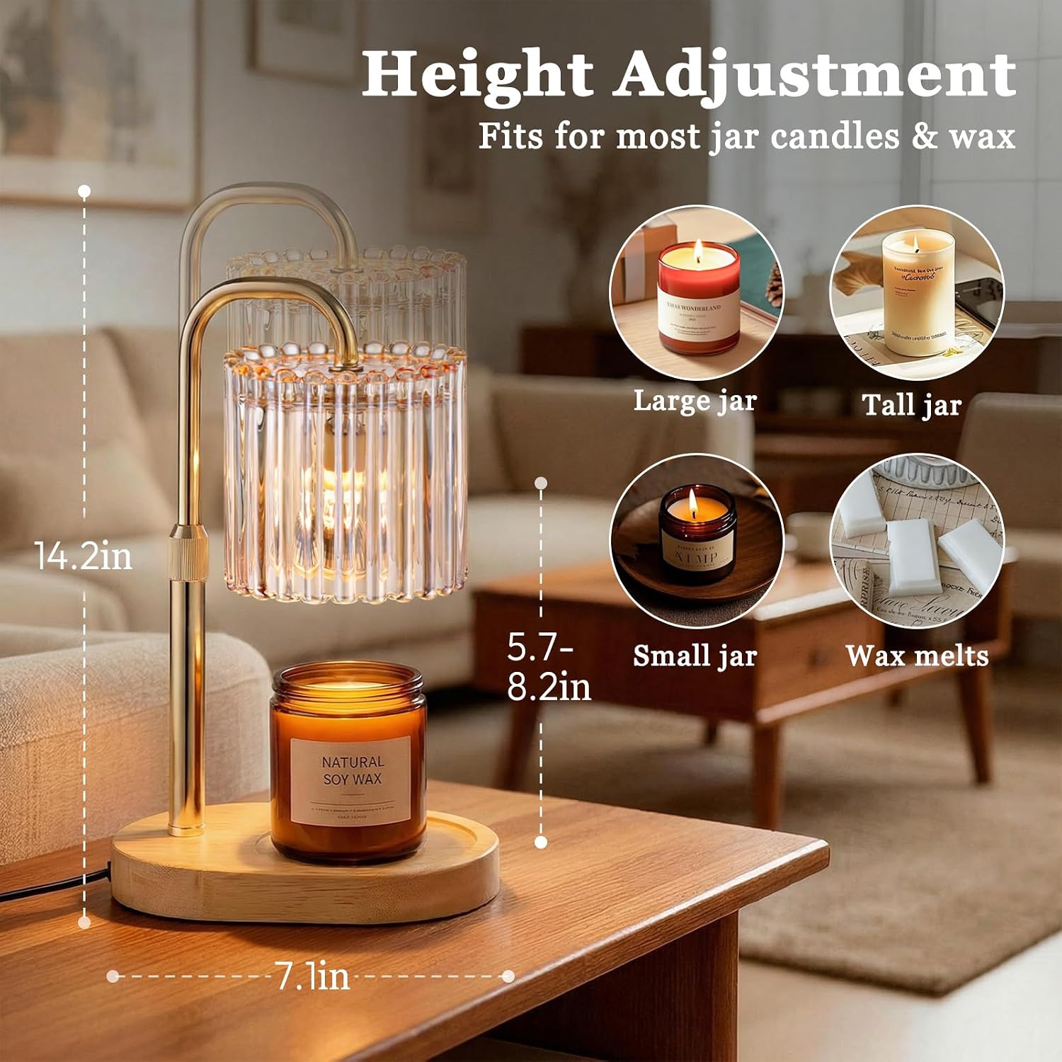 Tuocal Amber Candle Warmer Lamp — photo 2 of 18