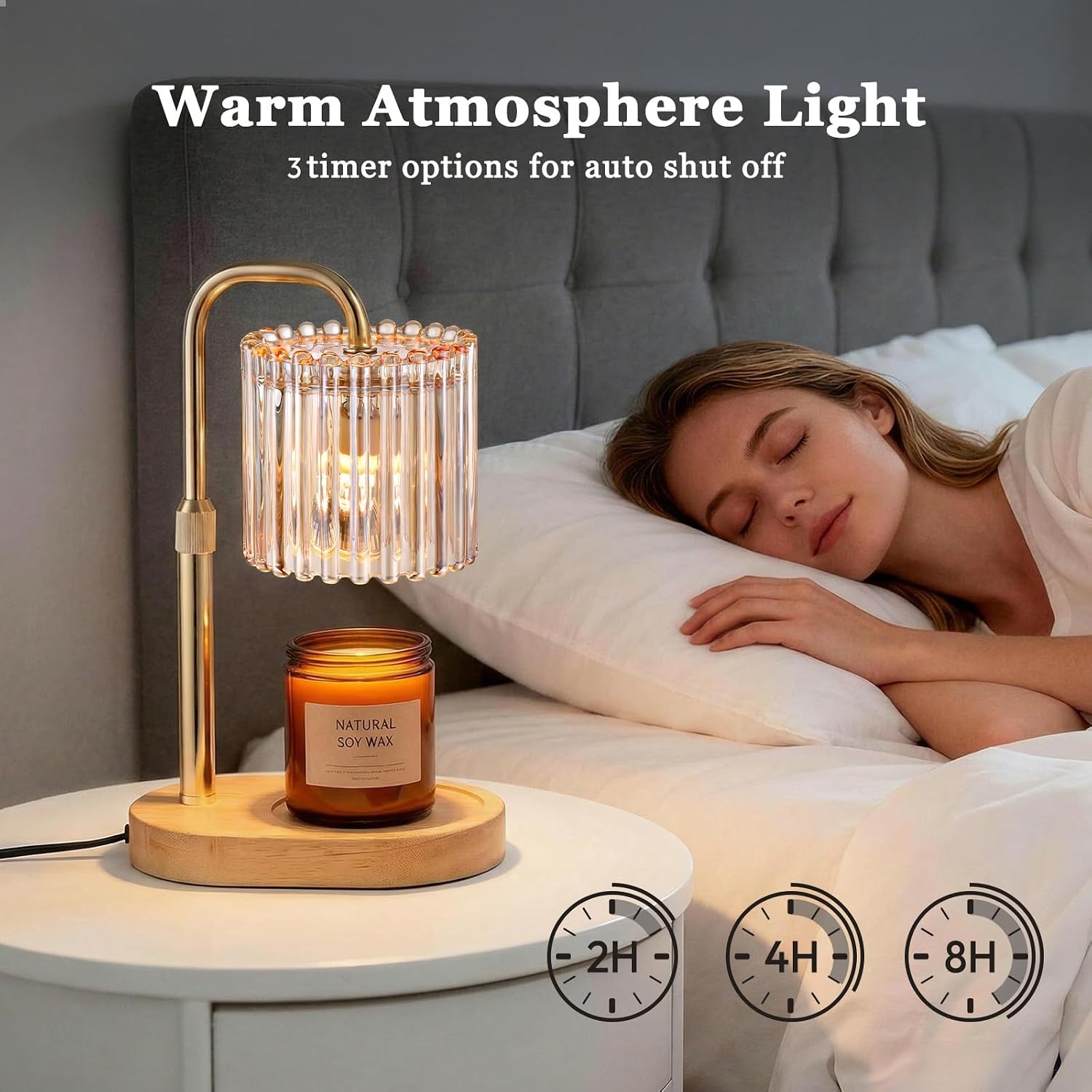 Tuocal Amber Candle Warmer Lamp — photo 5 of 18